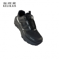 客理莱轻奢男士旋转扣休闲鞋2025夏季新款透气网面鞋厚底运动鞋